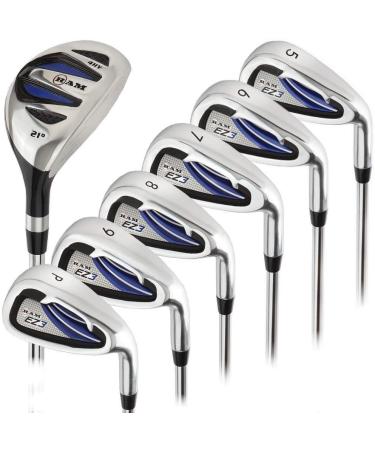 Ram Golf EZ3 Men's Right Hand Iron Set 5-9PW + Free Hybrid | Steel Regular | Standard Length - Buy Online on GoSupps.com
