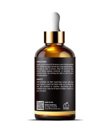 Vitamin C Serum with Hyaluronic Acid - Anti-Aging Face Serum for Dark Spots & Fine Lines - 1 fl oz - Buy Online on GoSupps.com
