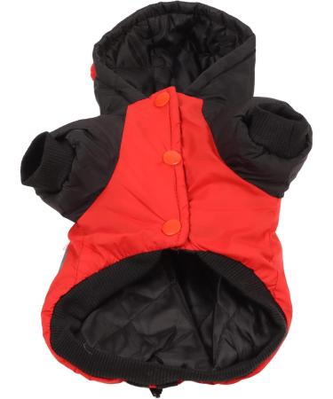 Bagima Ladybug Dog Costume - Warm Hooded Sweater for Small Dogs | Halloween & Winter Clothing | XL Black Enchanting Design - Buy Online on GoSupps.com