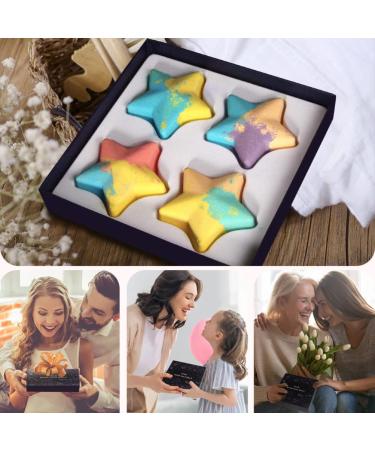 Buy Candeal 4PC Swimming Salt Ball Bath Bomb Gift Set - Natural Sea Salt & Essential Oils for Moisturizing Skin & Aromatherapy - Buy Online on GoSupps.com