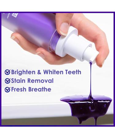 MIELIKKI Purple Toothpaste V34 | Teeth Whitening & Stain Removal | Mild Non-Irritating Formula for Sensitive Teeth - Shop Internationally - Buy Online on GoSupps.com