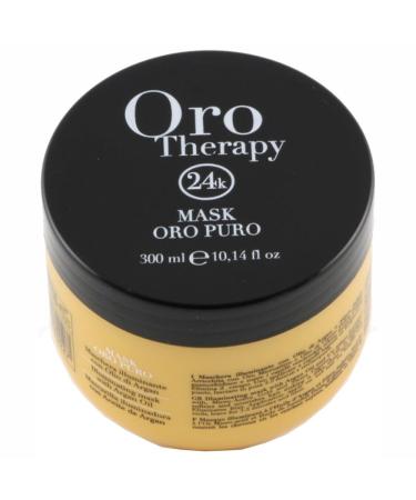 Fanola MASK ORO PURO 300ml - Hydrating Hair Mask for Intense Repair & Shine - Buy Online on GoSupps.com