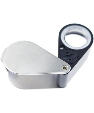 10x Magnifier Loupe with LED Light for Jewelry, Rocks, Coins - 10x Magnification - Buy Online on GoSupps.com