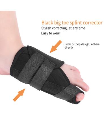 Hallux Valgus Orthosis - Breathable Bunion Splint & Big Toe Straightener for Men & Women Adjustable Foot Care - 1 Pair - Buy Online on GoSupps.com