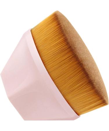 SAXTZDS Foundation Makeup Brush Flat Top Kabuki Hexagon Face Blush Liquid Powder Foundation Brush for Blending Liquid Cream Or Flawless Powder Cosmetics with Bonus Protective Case (Clear) - Buy Online on GoSupps.com
