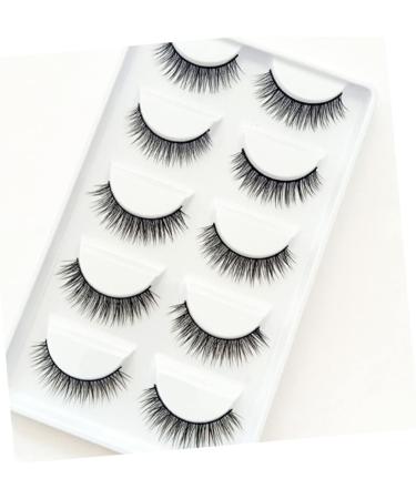 minkissy 10 Pairs Fake Eyelashes Woman Big Eye Eyelash Reusable Eyelashes False Eyelashes for Beginners Cosplay Accessories Natural Makeup False Eyelashes Artificial Miss Chemical Fiber - Buy Online on GoSupps.com