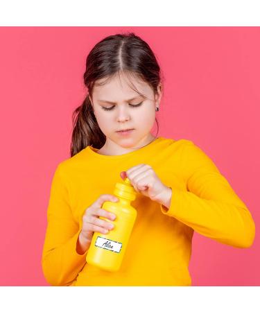 OIIKI Reusable Baby Bottle Labels for Daycare - 144pcs Waterproof Animal Name Tag Stickers | Write On Self Adhesive Labels for School & Classroom - Buy Online on GoSupps.com