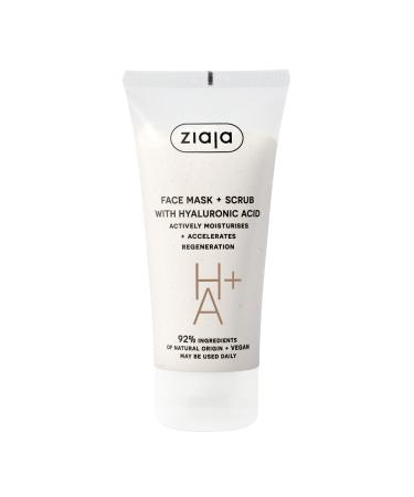 Ziaja Masque facial et gommage l'acide hyaluronique