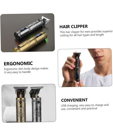 FRCOLOR 1 Set Oil Head Hair Clipper Hair Shaver for Men Electric Clipper Rechargeable Hair Trimmer Zero Gap Trimmer Mens Shavers Electric Safe Hair Clipper Putter Metal Charging Mode T9 - Buy Online on GoSupps.com