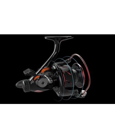 KastKing Sharky Baitfeeder III Spinning Reel - 6000 Size with Carbon Fiber Drag and 10+1 SS BB for Live Liner Bait Fishing - Buy Online on GoSupps.com
