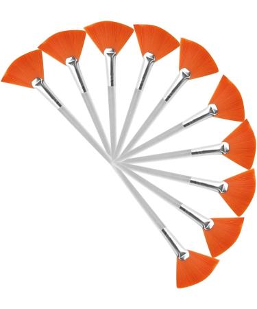 Exquisite Soft and Elastic Fan-Shaped Comfortable Facial Mask Brushes Facial Mask Applicator Brushes for DIY Facial Masks Beauty Salons - Buy Online on GoSupps.com