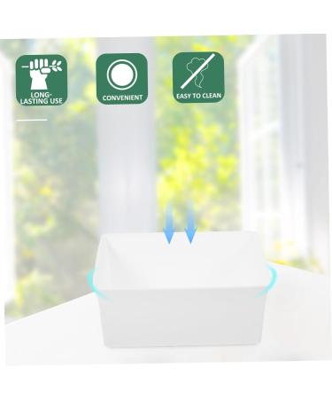 NOLITOY Box Sheet Laundry Storage Box Plastic Drawers Organization Bucket Fragrant Chic 16.8X11X7.5CM White - Buy Online on GoSupps.com