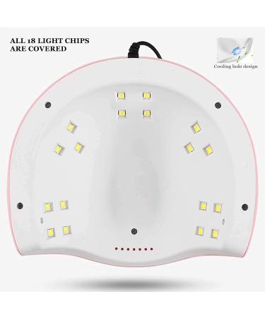 Nail Art Light 54W LED UV Nail Art Curing Light Manicure Light Nail Gel Polish Dryer with 3 Timers for Gels Polishes Nail Light Curing Nail Lamp - Buy Online on GoSupps.com