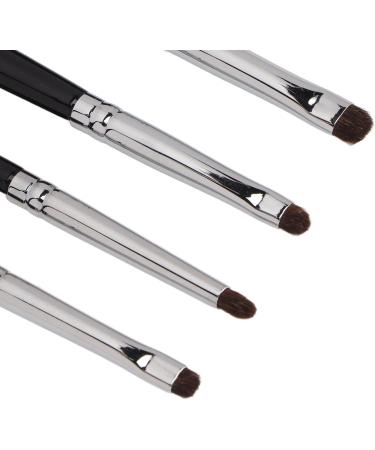 Eye Shadow Brush Kit Easy Apply Comfortable Grip Ergonomic Handle Detail Makeup Brush Kit 4pcs Moderate Texture Soft Hair for Home Use - Buy Online on GoSupps.com