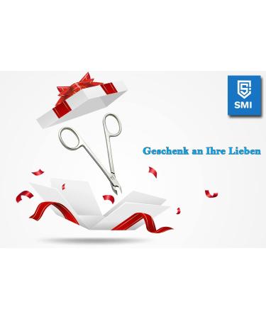 SMI Scissor Style Cuticle Nipper - Precision Cuticle Trimmer for Men and Women - Stainless Steel Beauty Grooming Tool with Pouch - Buy Online on GoSupps.com