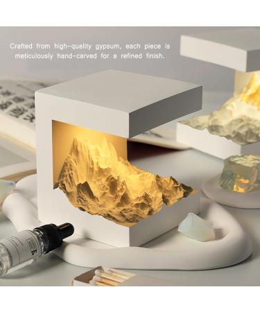 Buy Upgraded Aromatherapy Diffuser with 3D Mountain Night Light - Perfect Essential Oil Diffuser for Home & Office | Ideal Gift for Ladies & Gentlemen - Buy Online on GoSupps.com