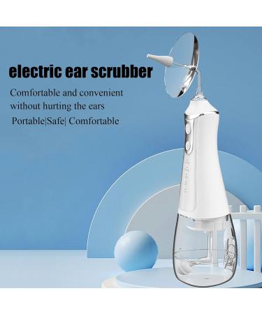 RKXKJ Electric Ear Wax Remover with 4 Modes & 300ML Water Tank - IPX6 Waterproof - Gentle for Sensitive Ear Canals - Buy Online on GoSupps.com