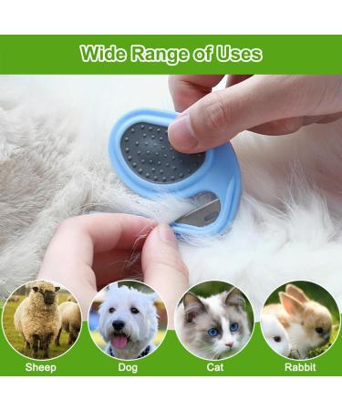 4-Piece Pet Knotting Comb Set - Hair Removal Tool for Cats & Dogs | Long-Haired Pet Care - Buy Online on GoSupps.com