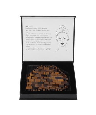 Verdant Touch Jadestone eye cushion Jadestone eye cushion natural stone eye cushion for wrinkling sleep promotion and fatigue relief tigerit