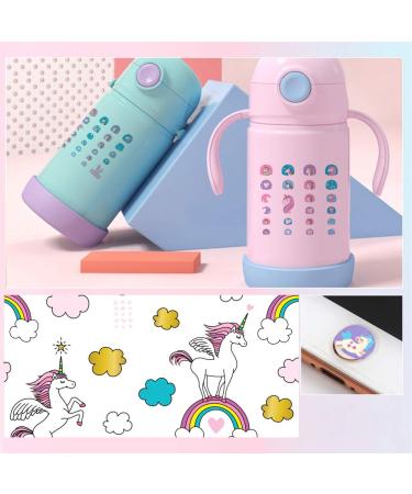 Fanoshon Unicorn 3D Nail Art Stickers - Self-Adhesive Decals for Kids - 270+ Cute Designs for Princess Manicure - Birthday Party Supplies - Buy Online on GoSupps.com