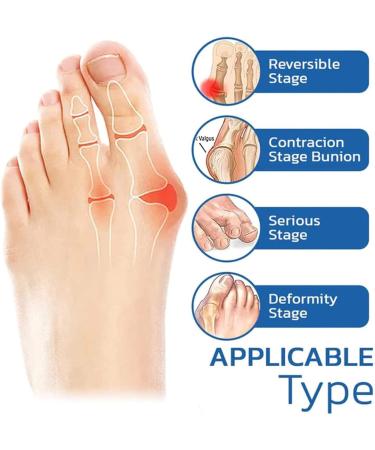 Rsaveld Toe Alignment Bunion Relief Socks Projoint Antibunions Health Socks (5 pairs) - Buy Online on GoSupps.com