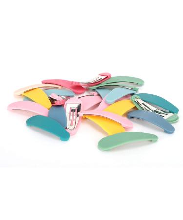 24-Pack Metal Snap Hair Clips for Women & Girls - Colorful Ponytail Holders & Hair Accessories - Buy Online on GoSupps.com
