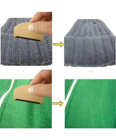 Portable Wooden Epilator & Sweater Lint Remover - Manual Fabric Shaver for Clothes & Sweaters - Buy Online on GoSupps.com