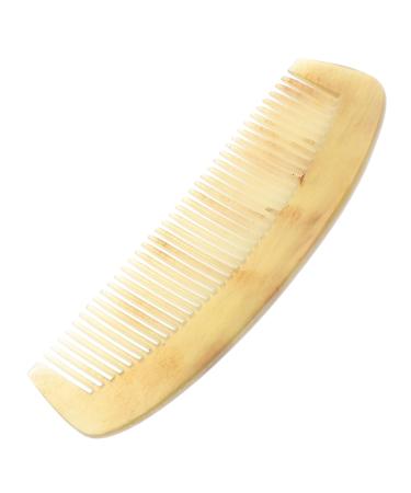 MAGICLULU Hair Brush Texture Comb Jade Comb Teasing Combs for Women Handmade Pocket Comb Wide Tooth Hair Comb Hair Teasing Comb Combs for Men Comb for Women Horn Comb Switch Man Modeling 12cm As Shown