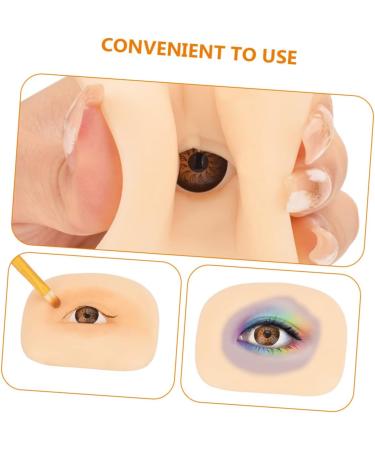 Beavorty 3 sets Blank Thick Portable Board Up Eyeshadow Fake Training Makeup Make of Artificial Professional 6.9x5.2cmx3pcs Assorted Colorx3pcs - Buy Online on GoSupps.com