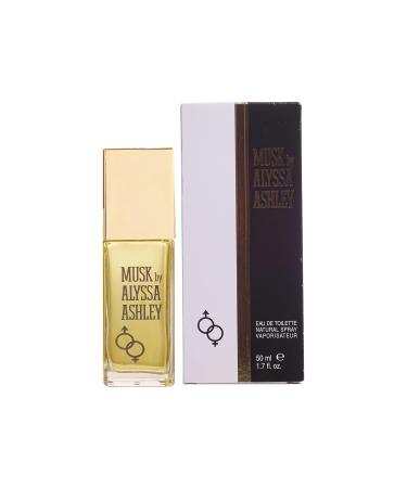 Alyssa Ashley Musk Eau De Toilette Spray Silver 1.7 Ounce 1.7 Fl Oz (Pack of 1) - Buy Online on GoSupps.com