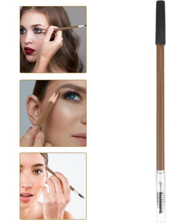 Healvian Wooden Eyebrow Pencil Non-smudging Eyebrow Pencil Makeup Brow Pencil Makeup Eyebrow Pencil Eyebrow Wooden Pencil 1 count (Pack of 1) Brown - Buy Online on GoSupps.com