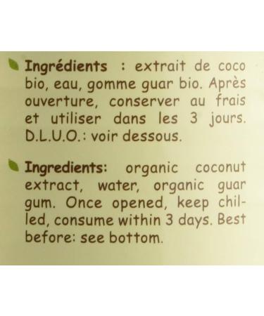 La Maison du Coco Coconut Cream/21% Organic Fair Trade Mg 430g - Pack of 12 - Buy Online on GoSupps.com
