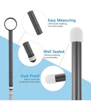 HOTTOK Lube Applicator- 10ml Scales, Reusable & Easy to Clean- Gray- Ideal for Women, Men, Female Couples - Buy Online on GoSupps.com