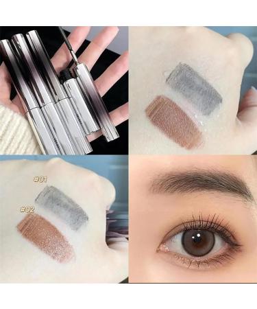 3D Curling Eyelash Iron Mascara Metal Wand Mascara Lengthening And Volumizing Mascara Waterproof And No Smudge Mascara Brown - Buy Online on GoSupps.com