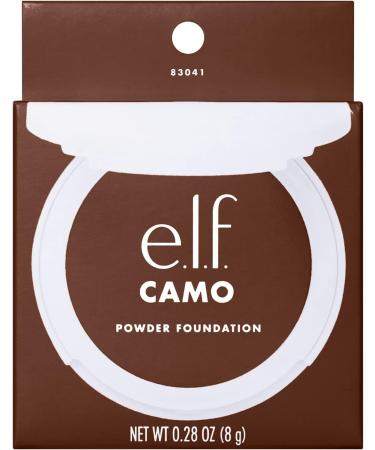 e.l.f. Camo Powder Foundation Rich 650 C 8g - Primer-Infused, Long-Lasting Medium-to-Full Coverage Makeup - Buy Online on GoSupps.com