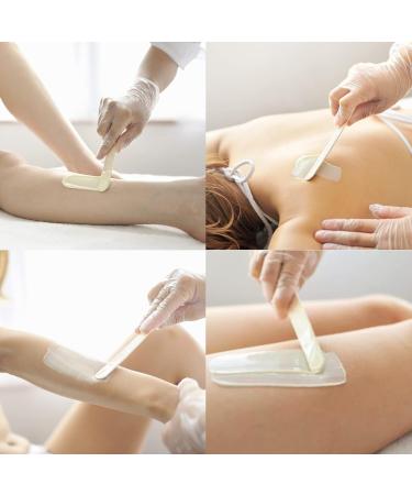 LUOCAI Wooden Eyebrow Waxing Applicator Sticks 200 Pcs - Small Spatulas for Face & Eyebrows Hair Removal - Buy Online on GoSupps.com