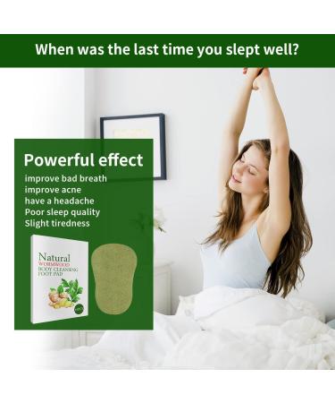 32PCS Ginger Premium Deep Cleansing Foot Pads for Stress Relief & Better Sleep - Foot Care Patches for Pain Relief & Relaxation - Buy Online on GoSupps.com