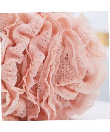 FOMIYES Exfoliating Sponge Bubble Pouf - Body Wash Loofah Shower Scrubber for Delicate Skin - 1 Count - Buy Online on GoSupps.com
