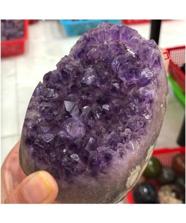 Crystal Rough Stone Natural Purple Crystal Cluster Natural Uruguay Amethyst cave Decoration Balance Gemstone Decoration - Buy Online on GoSupps.com