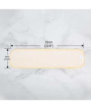 ALVABABY 12PCS Newborn Cloth Diaper Insert - 3-Layer Bamboo Inserts (Pack of 12) - Buy Online on GoSupps.com