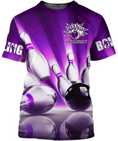 Customized 3D Bowling Shirts for Team | Personalized Bowling Shirts for Men and Women | Bowling Shirts Gift | BLM3 - Buy Online on GoSupps.com