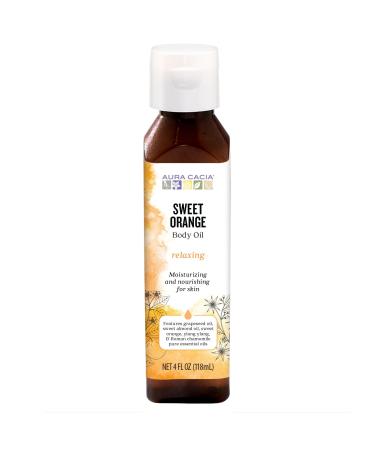 Aura Cacia Sweet Orange Body Oil 4 fl. oz.