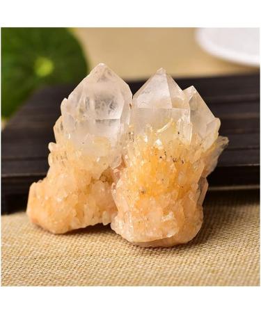 Balance Natural Raw Quartz White Clear Crystal Cluster Stones Crystal Point Specimen Home Decoration Raw Crystals Lucky Stone Crystal Cluster (Color : Twin Size : 1PC) 1PC Twin - Buy Online on GoSupps.com