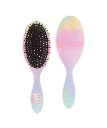Wet Brush Original Detangler Brush - Color Wash, Stripes - All Hair Types - Ultra-Soft IntelliFlex Bristles Glide Through Tangles with Ease - Pain-Free Comb for Men, Women, Boys and Girls Color Wash Stripes