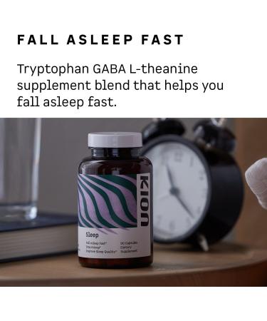 Kion Sleep | Fall Asleep Fast Stay Asleep & Improve Sleep Quality | Amino Acid Powered Sleep Support | 30 Servings - Buy Online on GoSupps.com
