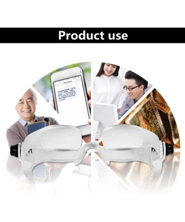 4X HD Magnifier Head Glasses - Hands-Free Reading Glasses for Seniors - International Shipping Available - Buy Online on GoSupps.com