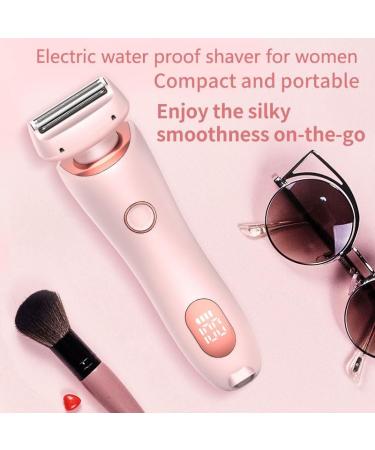 Skineo Shaver Pro Beauty Bloom Skineo Shaver Pro Dusk Razor For Women Bikini Legs Underarm Public Hairs Rechargeable Trimmer With Detachable Head Cordless Wet Dry Use (2pcs) - Buy Online on GoSupps.com