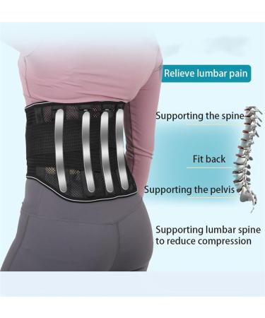XWSM Waist Support Compression Girdle - Lumbar Support for Men & Women Relieves Back Pain Weight Loss Belt Large Size (Green) - Buy Online on GoSupps.com