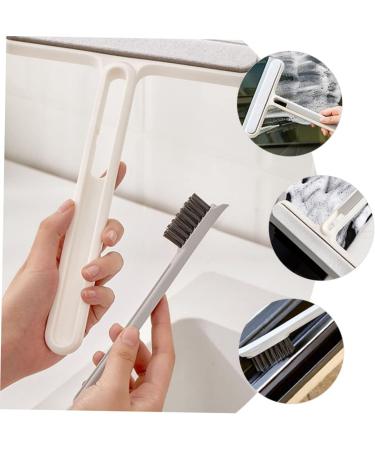 KONTONTY Wiper Cleaning Brush Razor Scraper Window Screen Cleaner Squeegee for Car Windows Silicone Spatula Turner Auto Glass Cleaner Floor Cleaner Shower Bathroom White Inflatable Rojas Pp - Buy Online on GoSupps.com