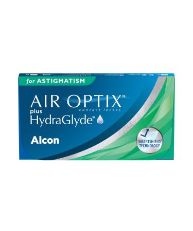 Air Optix plus HydraGlyde for Astigmatism monthly soft lenses 3 pieces BC 8.7 mm DIA 14.5 mm CYL -2.25 AXIS 140 +1.0 diopters